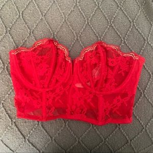 VS corset bra top